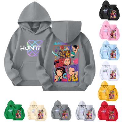 Kadın Kapüşonlu Degrade Baskılı Uzun Kollu Sweatshirt Bol Kadın Sweatshirt Sweatshirt