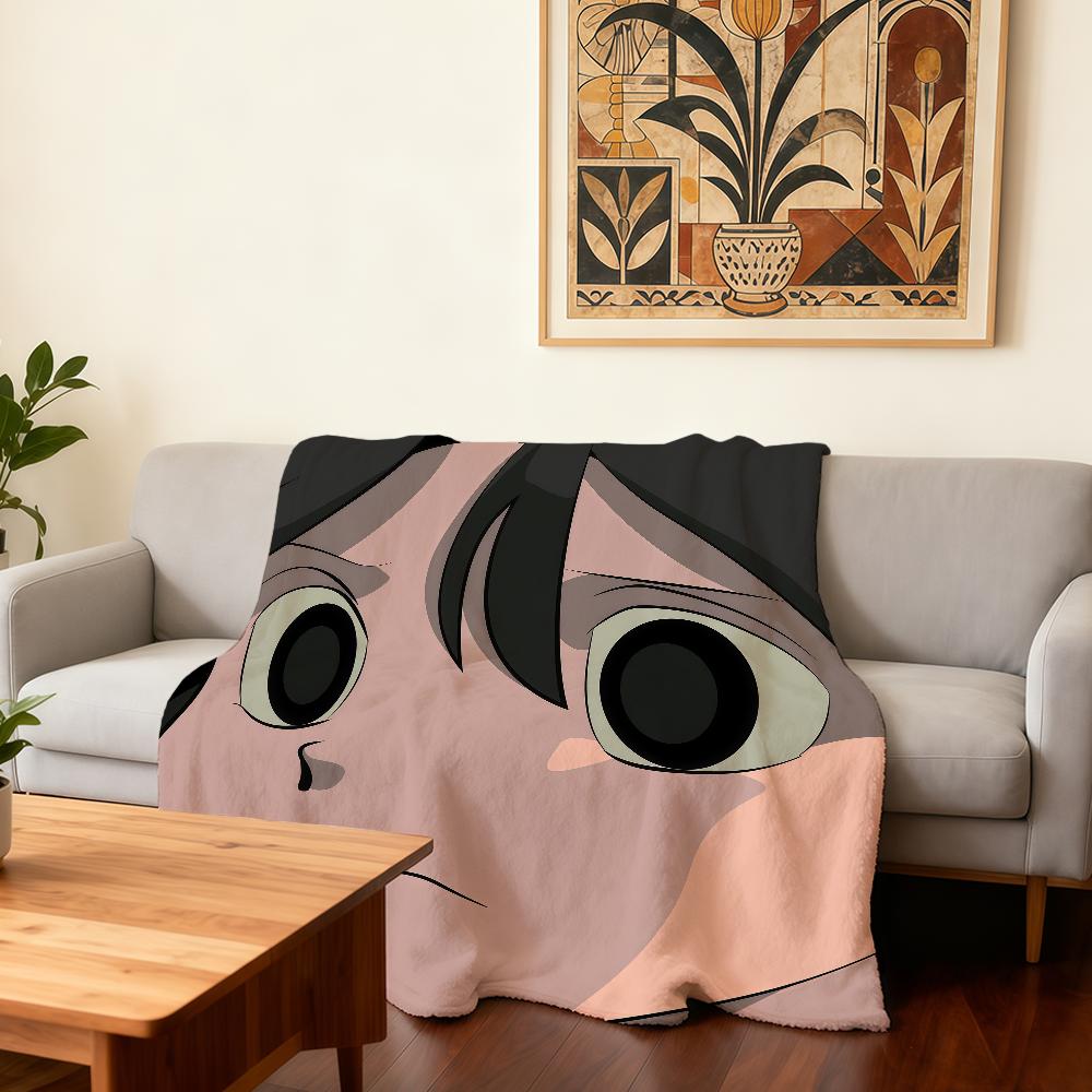 

Fashion Art A-Aokizy A-ADOY Blanket Super Warm Comfortable Plush Throw Blanket Child Home Sofa Bedroom Gift 30x40in