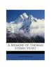 Libro A Memoir of Thomas Sterry Hunt