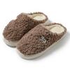 Autumn and Winter Cotton Slippers Plush Cartoon Couple Home Indoor Plush Thermal Shoes