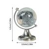 Ins Mini  Globe Transparent Earth Globe Ball Glass Miniature Ornament Educational Toys Home Decor Gift Office Decoration