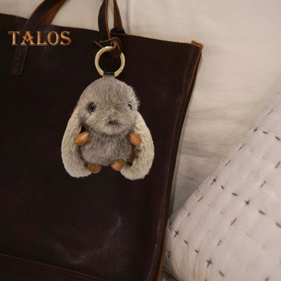 Schlüsselanhänger in Hasenform, Anhänger mit langen Ohren, Plüschkaninchen, Puppe, Charme, Autoschlüsselhalter, Tasche, Rucksack, Dekoration