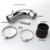 NIBBI Air Filter Intake Curve Pipe High Performance Air Intake Elbow Cold Air Intake Fit For GY6 Engine