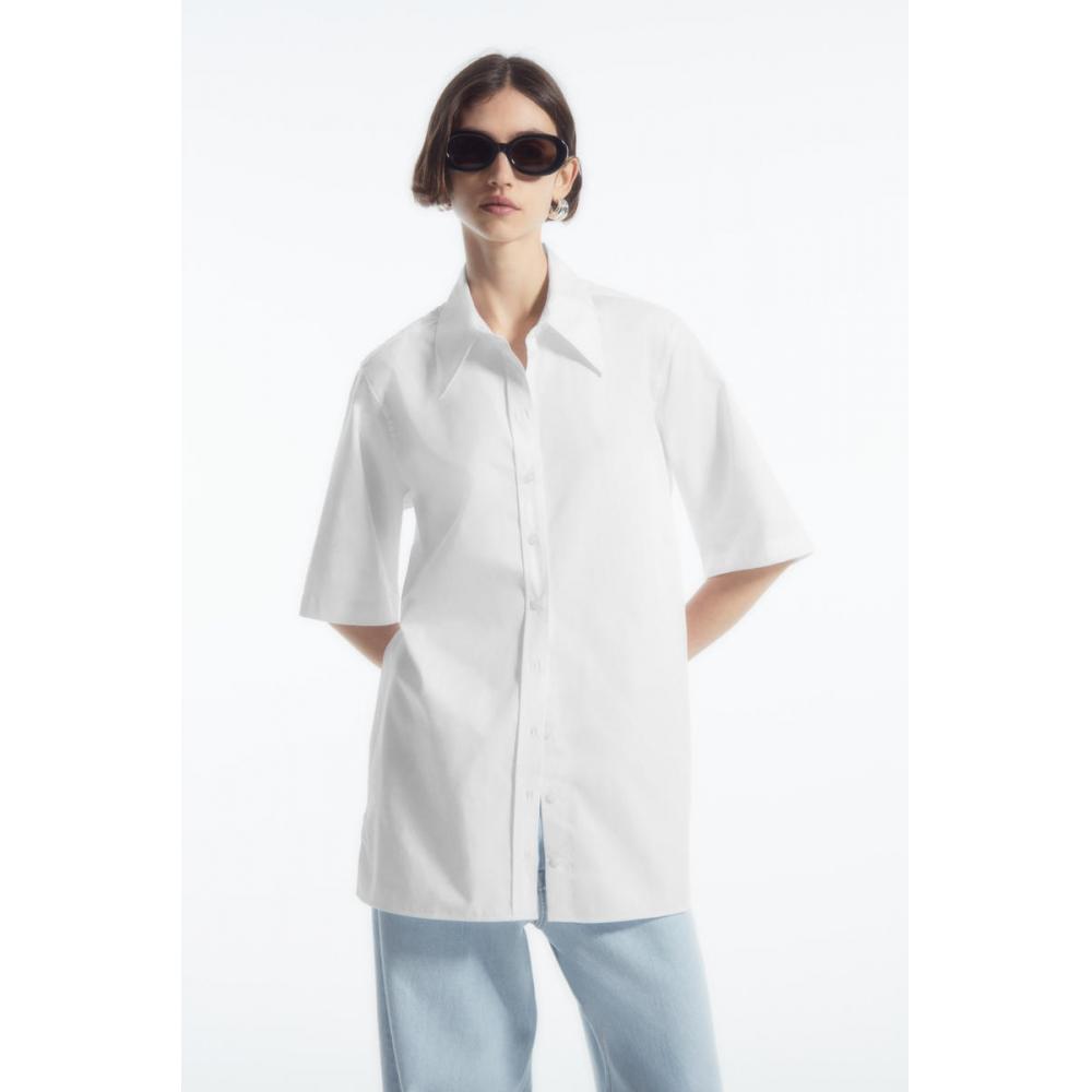 

Рубашка-туника COS Japan с короткими рукавами