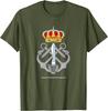 Emblema FGNE Ejrcito Espaol Fuerza Guerra Marine Especial TShirt Short Sleeve Casual  Cotton Shirt