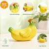 Squeezable Banana Chicken Toy Stretchy Chicken Squeeze Toy Cute Squishy Pinch Le  Kids and Adults