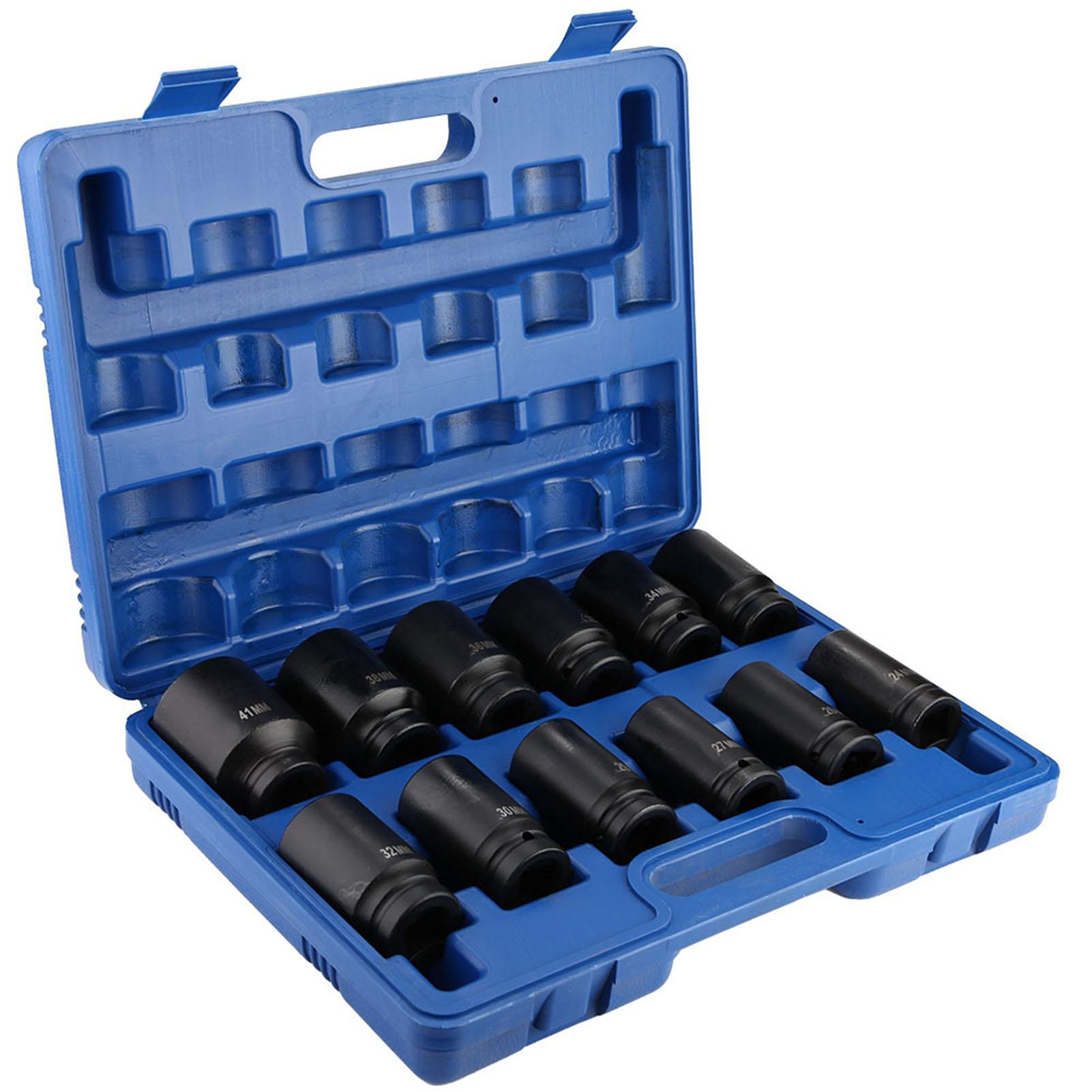 

12pcs 3/4 Inch Drive Socket Set 24‑41mm