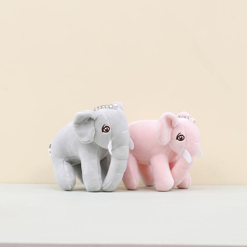 Soft And Cuddly Elephant Plush Doll Keychain Ideal Zoo Souvenir For Kids And Adults