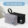 Travel Cable Organizer USB Data Line Charger Plug Storage Bag Sticker For BMW M e46 e90 e60 f30 f10 e39 e36 g20 g30 f20 e87  QQW1
