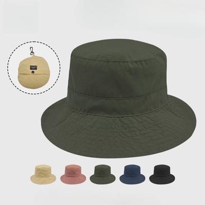 Foldable Sun Hat Portable Storage Sun Protection Fishing Hat Summer Drawstring Quick Drying Outdoor Cycling Hiking Hat