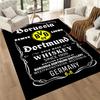 Borussia Dortmund Floor Rug Office Rug Design For Hallway Decorate Room Playrooms Living Rooms Antislip Carpet Office Home Decor Spiritual Gift