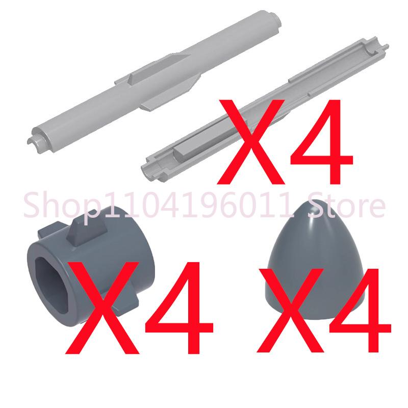 MOC Military Building Blocks Accessories Missile Rocket Nuclear  Assembly Models Compatible With Toys Kid Gift Bricks X053 DIY