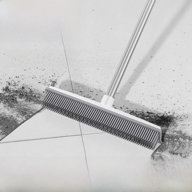 Plastic Floor Cleaning Brush With Soft Head And Replacement Option For Household Use