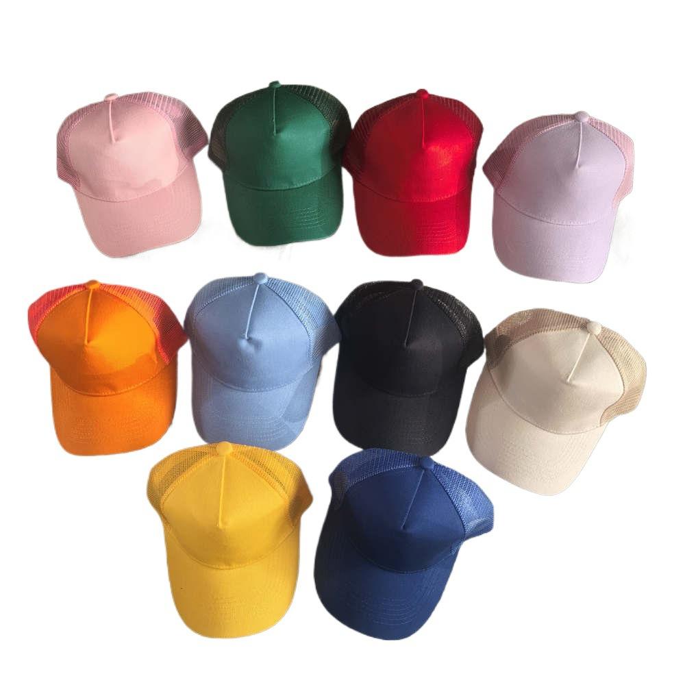 Custom Printed Logo for Children's Baseball Caps 5 Panel Mesh Cap Cotton Visor Hat Printing LOGO Kids Party Gift Gorra Wholesale
