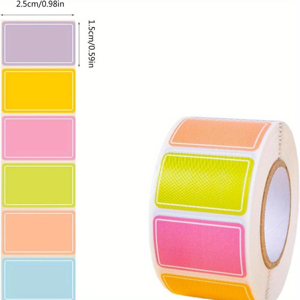 

500 шт./том Самоклеящаяся наклейка для имени Пишущая наклейка Этикетка для еды Банка для приправ Одежда Водонепроницаемая этикетка 500pcs/Volume