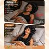 Satin Fabric Satin Sleep Cap Lightweight Ruched Long Tube Hair Cap  Hair Protection