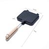 Hot Double Side Sandwich Toaster Nonstick Breakfast Kitchenware Mold Nonstick Baking Pan for Cake for Aluminium Metal