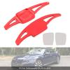 Steering Wheel Paddle Shifter Extension For VW Golf 8 Tiguan Aluminium Red