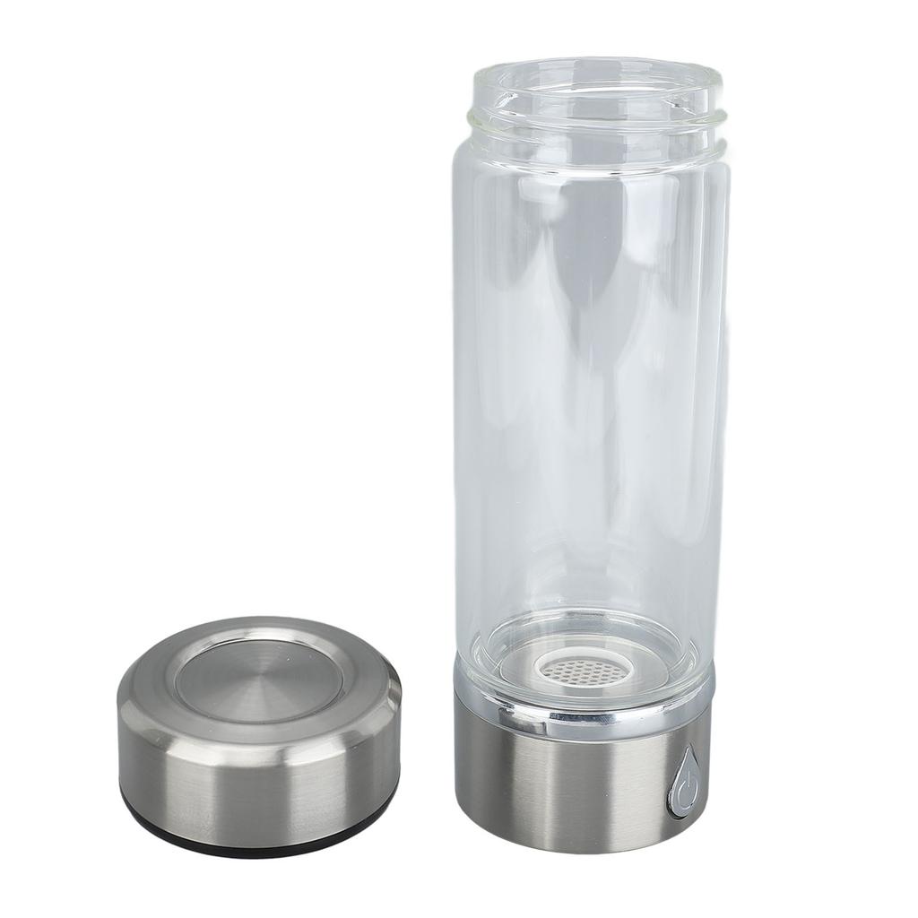 Wasserstoffflasche USB Wiederaufladbar Anti-Rutsch-Boden 380ML 600?900PPB Schnell Wasserstoffreiches Wasser