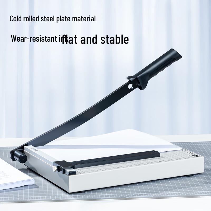 Deli A4 Manual Steel Paper Cutter CN Plug (adapter Included)