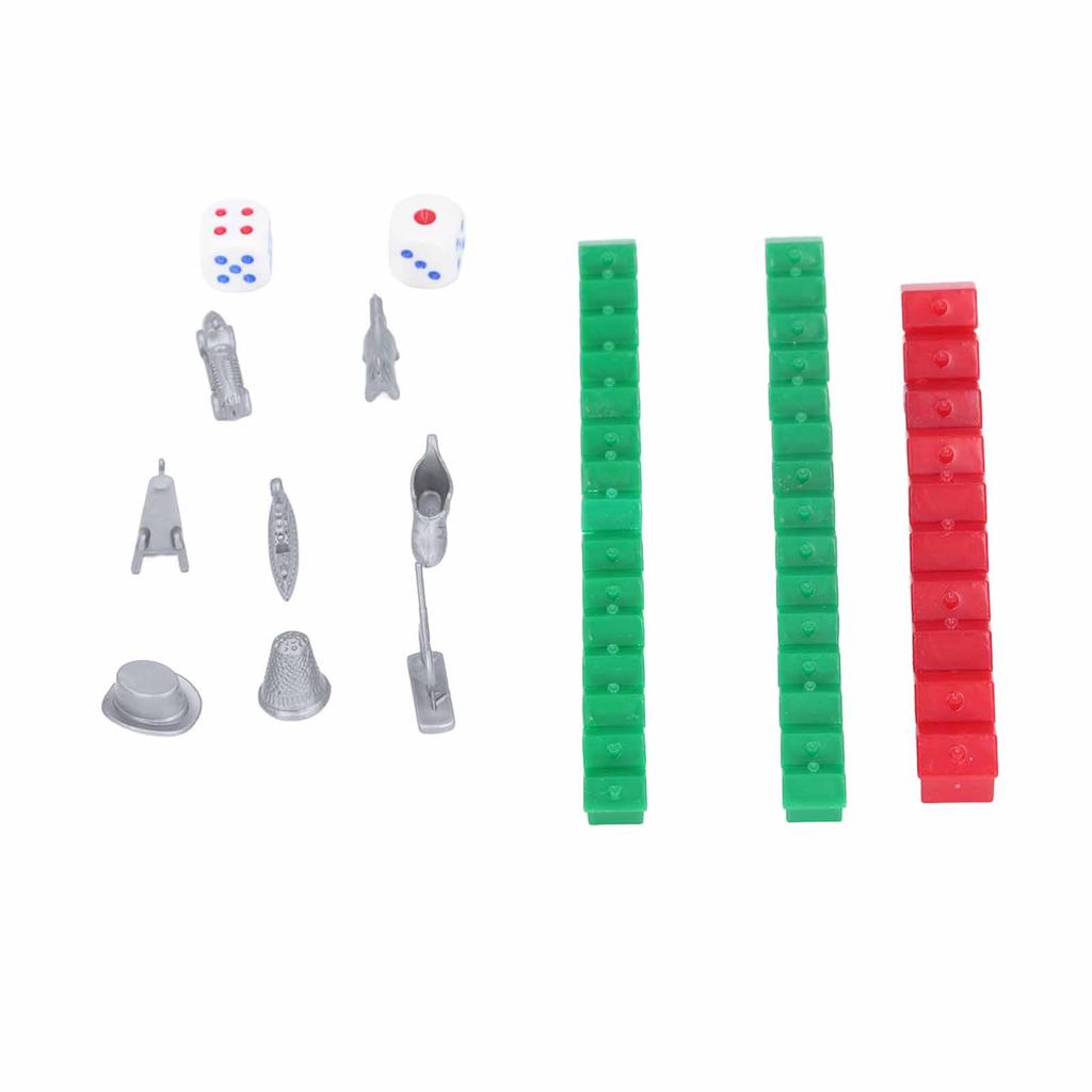 Hotel Game Replacement Pieces Plastic Houses Piece Supplement Accessories Board Game Set