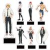Chainsaw Man Reze Merchandise Acrylic and Aki Hayakawa Power Beam Acrylic Stand with Stylish Unofficial Stand Denji, Makima, Base, Collectible,