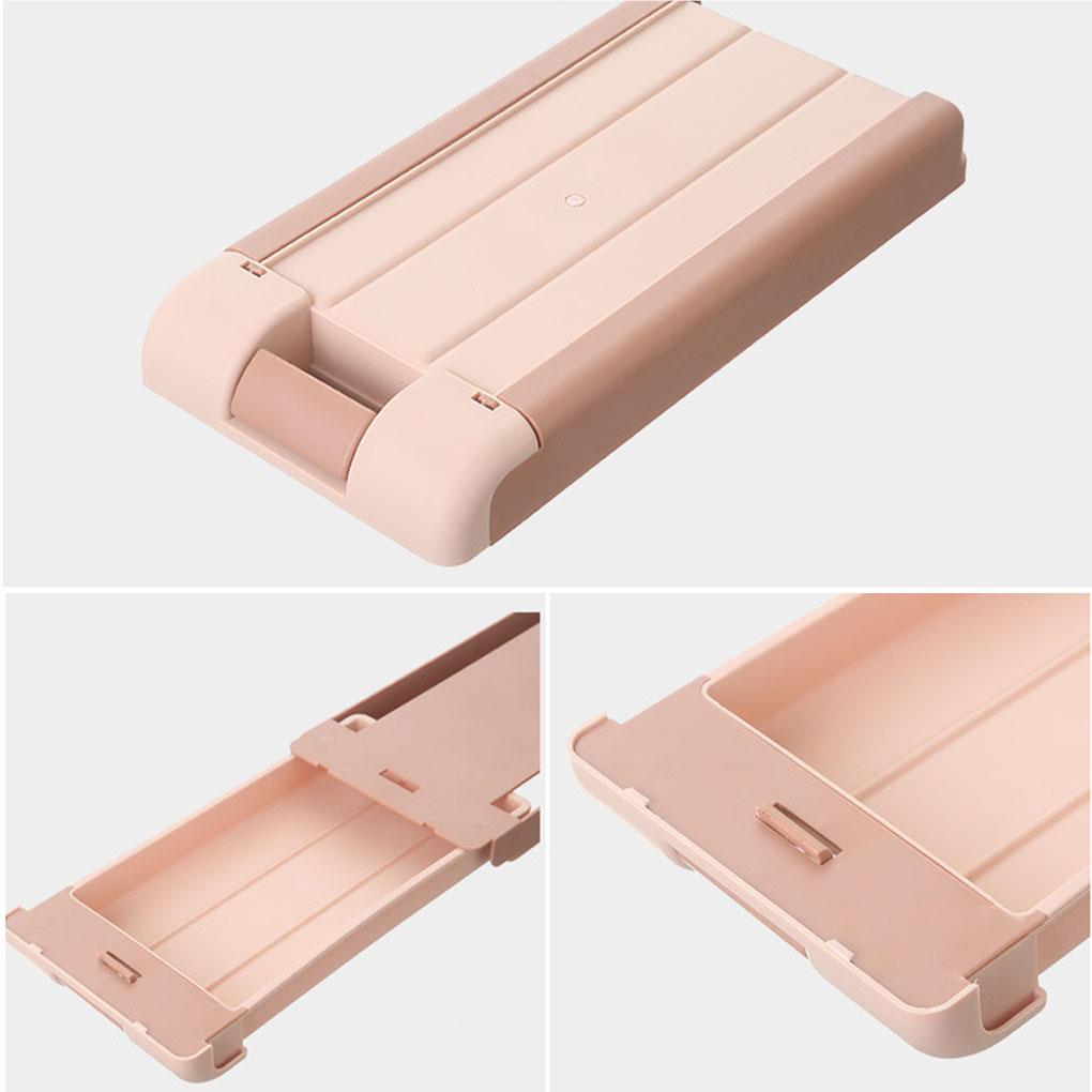 Self Drawer Storage Box Desktop Organizer Key Pencil Case Stationery Tray for Office Home Kitchen