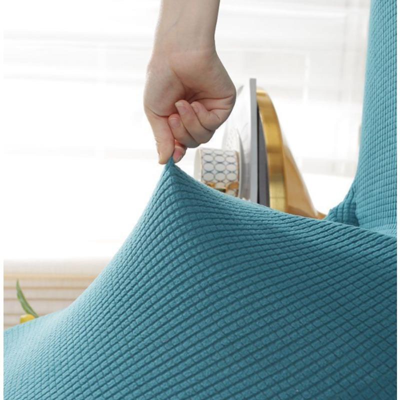 Pogrubione żakardowe rozciągliwe pokrowce na krzesła biurowe, pyłoszczelne, odporne na zarysowania przez zwierzęta, zwijane pokrowce na krzesła biurowe