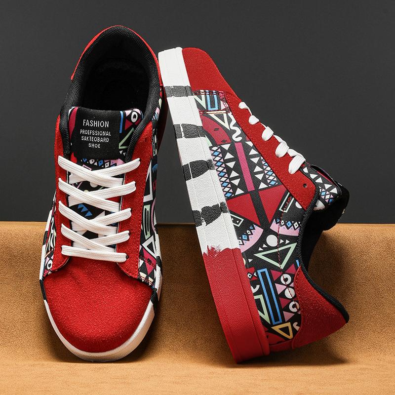 MAEDEF Sneakers Man Flat Couple Skate Sneakers Male Female Casual Sports Canvas Shoes Comfortable Walking Shoes Men Women Shoes
