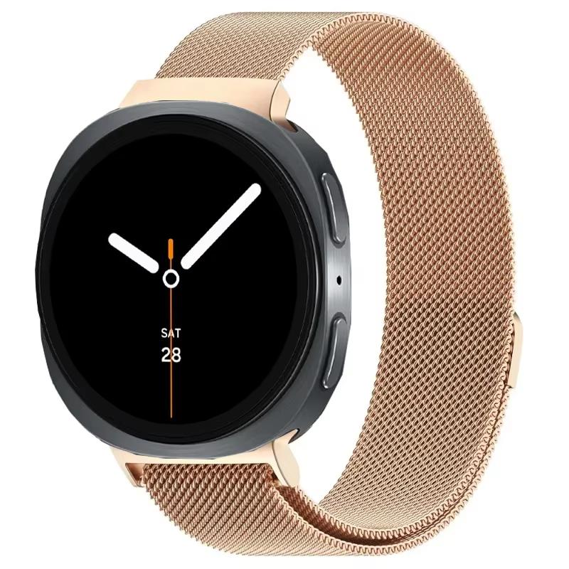 Milanese loop band For Samsung Galaxy Watch 8 8 classic Strap 44mm 40mm 46mm Metal Bracelet correa Galaxy Watch ultra 2025 47mm