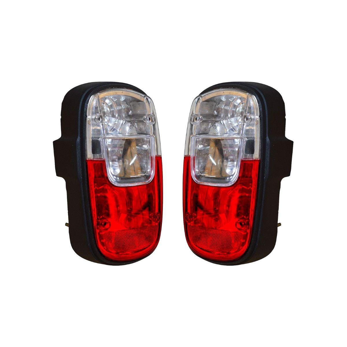 

Apsmotiv TUK TUK Tail Lights Rear Light Set for TVS King Wheeler Tail Light 12v Assembly 2-pack