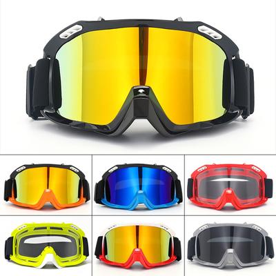 Motosiklet Kros Gözlükleri Hız Dağ Bisikleti Rüzgara ve Kumlara Karşı Sürüş Gözlükleri Motosiklet Kask Gözlükleri
