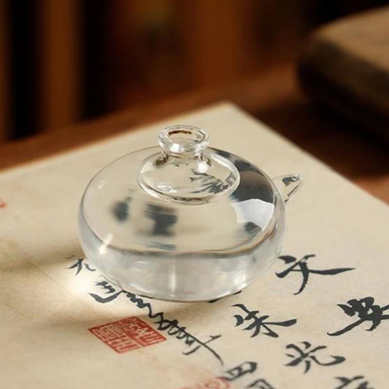 

Каплевидная тушечница Четыре сокровища кабинета Капля воды Имитация древней каллиграфии Тушечница для растирания Специальное маленькое украшение