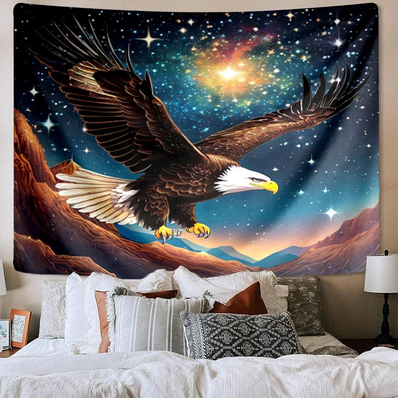 Night Owls In The Moonlight Tapestry Room Decoration Wall Hanging for Living Room Bedroom, dormitory, Birthday and Christmas gifts