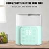 Portable Feeding Bottle Warmer Multi Function Fast Baby Food Heater Auto Shut-Off 12H Constant Warming for Breastmilk Or Formula