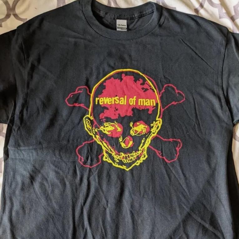 SALE Retro Reversal of man - skull tshirt, brand new shirt Unisex T-Shirt M