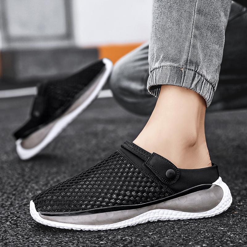 Muži Plážové Outdoorové sandály Nazouváky Dřeváky Lehké Vodotěsné Protiskluzové Brodění Odolné pantofle