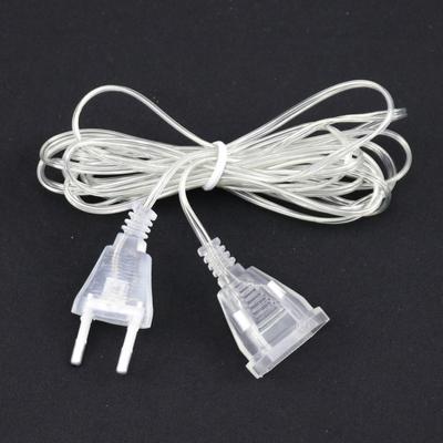 LED Eisregen Lichterkette, 5m Verlängerung, US/EU Stecker, 110V/220V