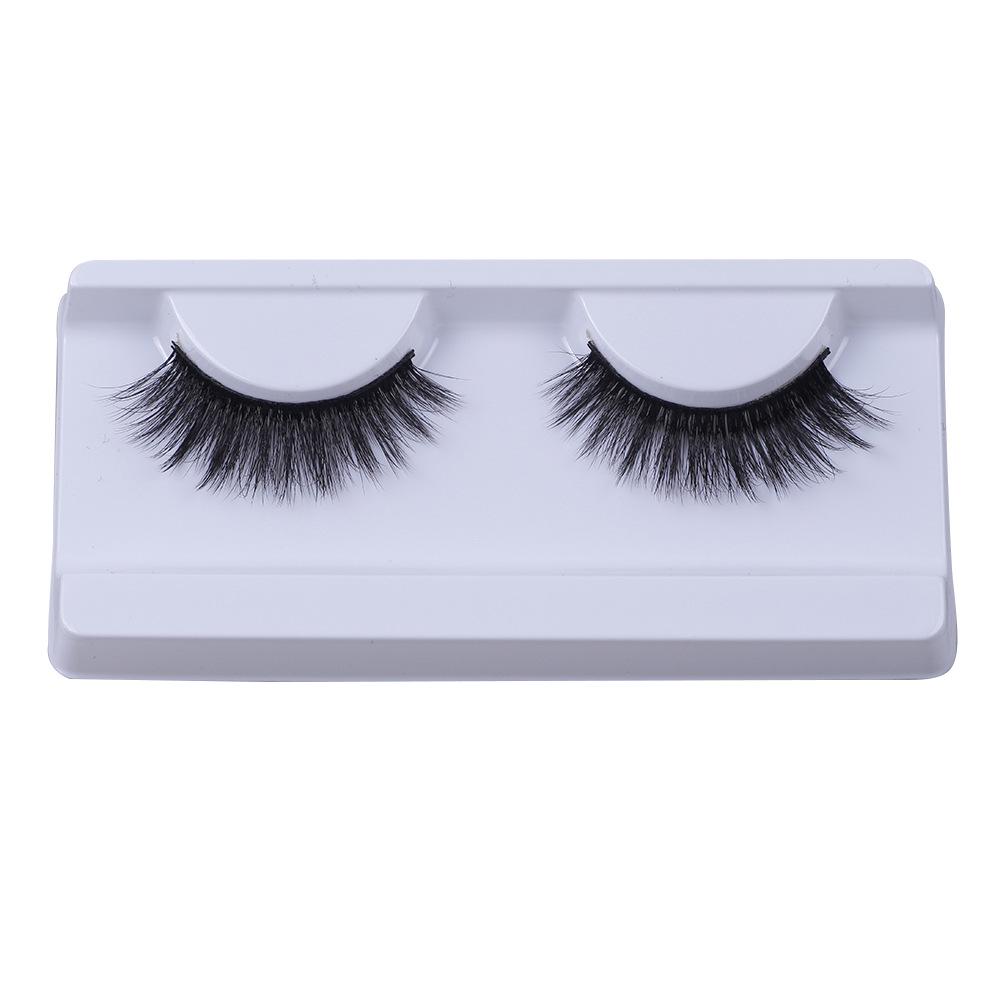 3D Faux Mink Fur False Eyelashes - Single Pair Packaging