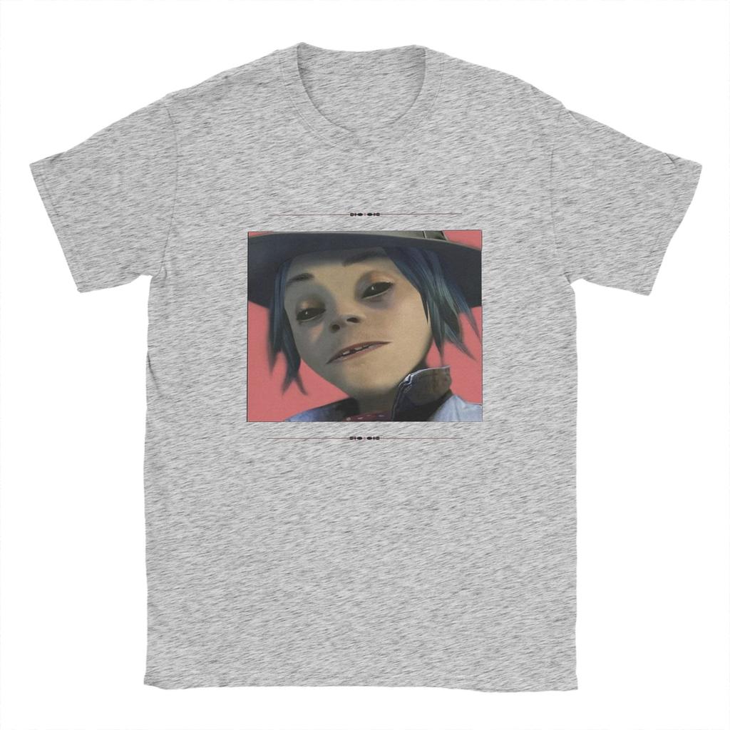 Noodle aus dem Gorillaz-Album T-Shirt für Paare Sommer Y2K Lustige T-Shirts Atmungsaktive Trend-Tees Übergroße Freizeitkleidung