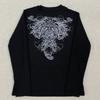 Y2K Spicy Girl Printed Long Sleeved Round Neck Slim Fit Top