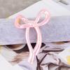 1pc Large bow hair clip for high ponytail DIY hair clip for pinning up hair; high-end shark clip with a sophisticated feel.