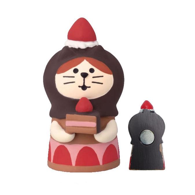 Japanese Cat Magnet: Cute Resin Sticker & Message Clip Toy for Refrigerator Decor