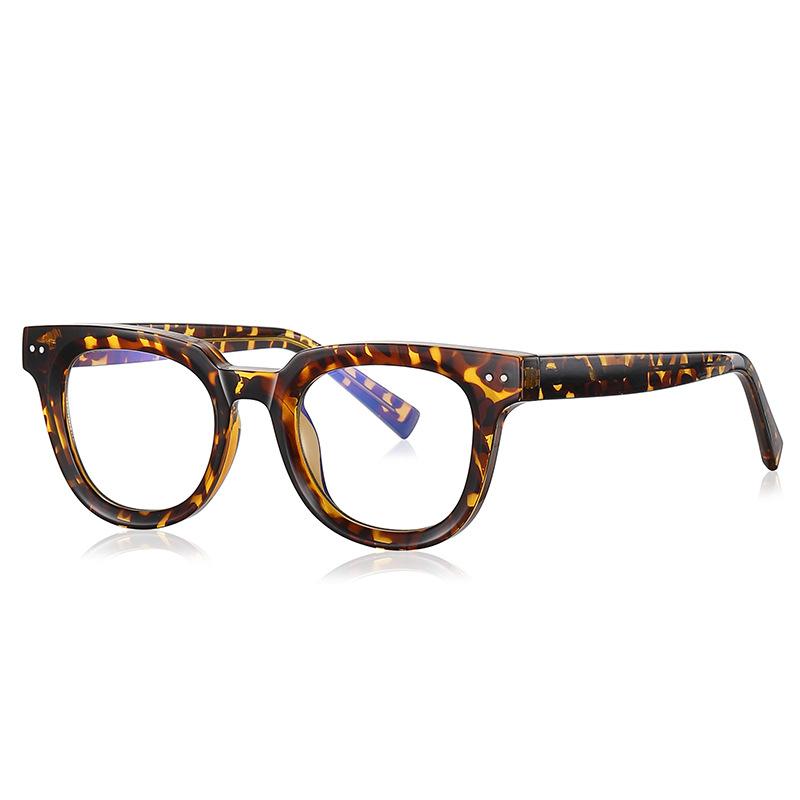 New Square Glasses Frame Photochromic Anti Blue Light Computer Reading Glasses For Men Prescription Glasses Women Eyewear