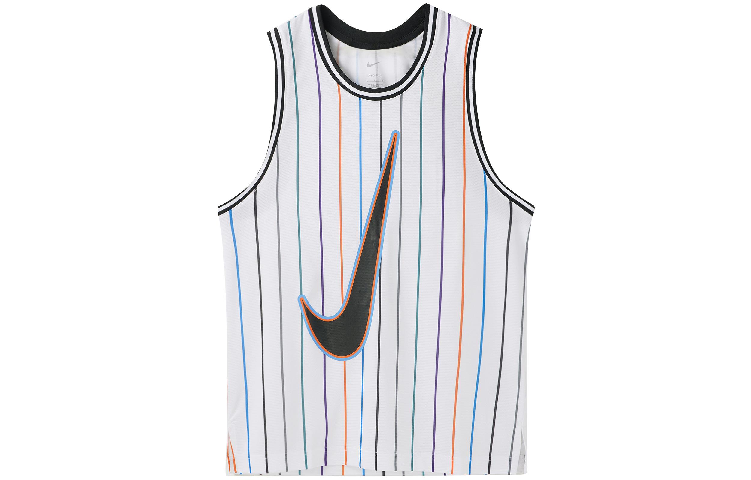 

Nike Dri Fit Basketball Jersey Men s White DX0436-100 XXL