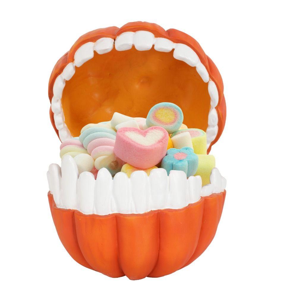Halloween Decor Halloween Pumpkin Storage Box Resin Trick Or Treat Boxes  Halloween Party