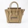 Excellent CELINE Handbag Luggage micro shopper Calfskin Women 18979 Used
