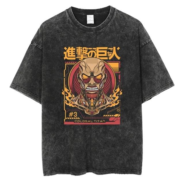 Women S Fashion Number Printed T-Shirt Unisex Retro T-Shirt Patterned Top T-Shirt Street Men S Cotton Clothing Washed S