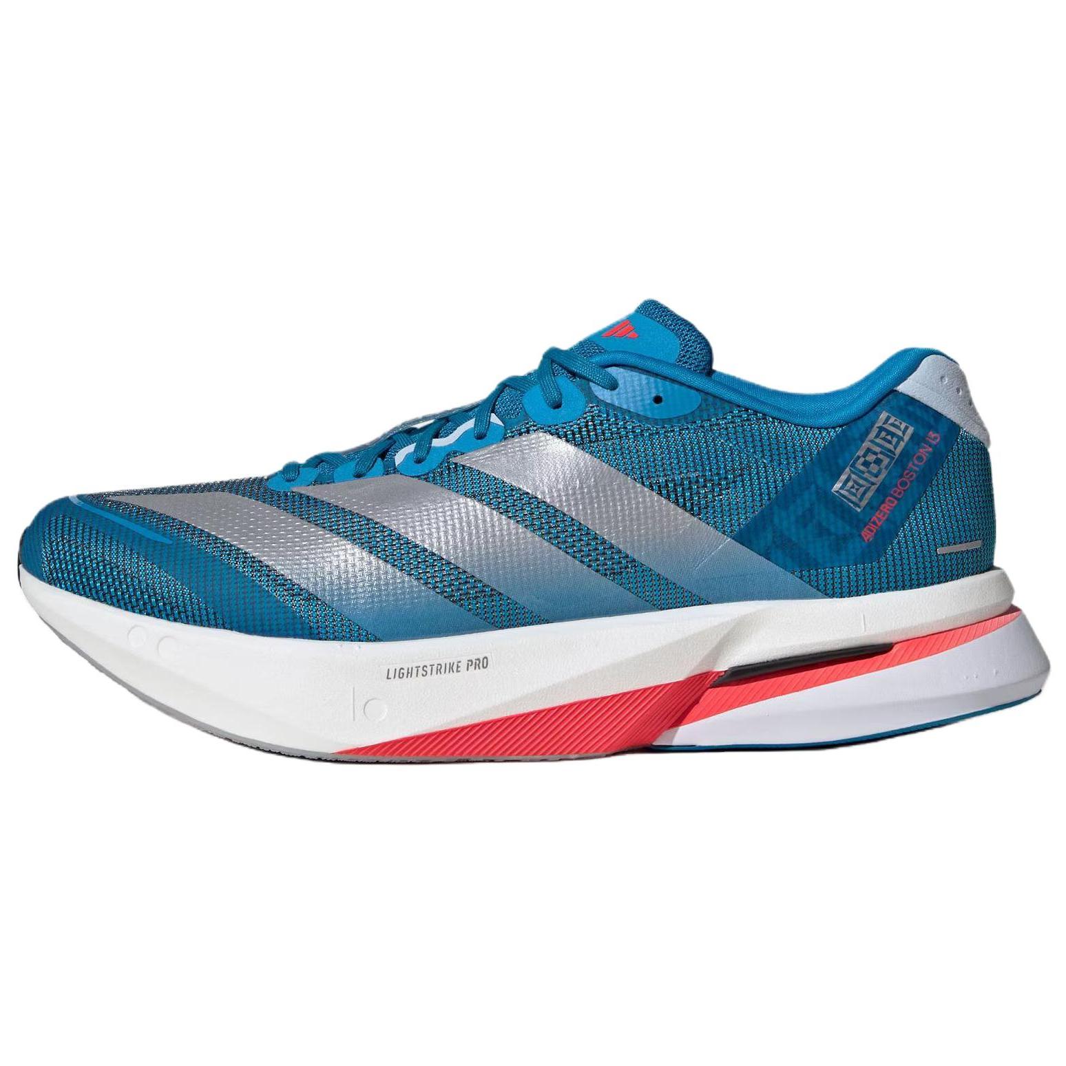 

Adidas Adizero Boston 13 Comfortable Fitting Running Shoes Men Sneakers Solar-Blue JR4868 42⅔