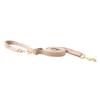 Dog Lead for Small and Dogs Adjustable Length Shoulder Monchéri [2-way Cotton-like Lead] Medium-sized (FREE/beige) 2-way Strap, Cross-body Strap,